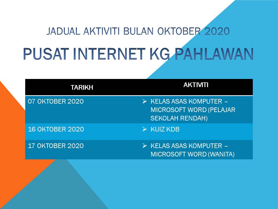 JADUAL AKTVT10