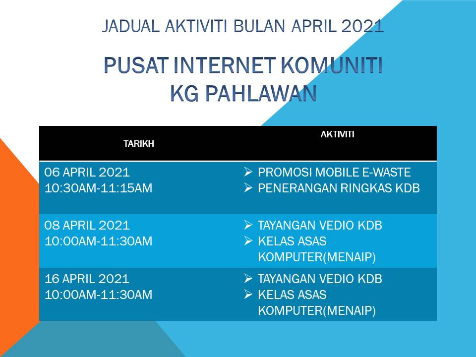 JADUAL AKTVT APRIL2021